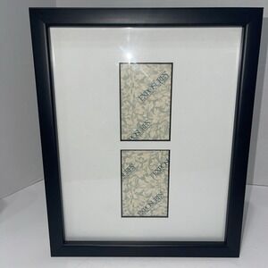 Exposures Black Double Mat Picture Frame 2.25"x 3.25Modern Minimalist Wall Decor